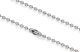 Stainless Steel Ball Chain with Connector - 24