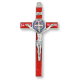 St Benedict Metal Wall Crucifix - 7-3/4