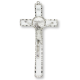 Holy Spirit Rippled-Edge Metal Wall Crucifix - 7-1/4