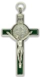 St. Benedict Straight Edge Crucifix, 3-1/4