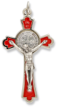 St. Benedict Flared Edge Crucifix, 3-1/8