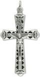 Faceted Triangular Crucifix – 2