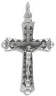 Faceted Triangular Crucifix – 1 5/8