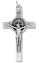 St. Benedict Rosary Crucifix (Straight Edge) – 2-1/8