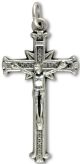 Crosshatch Crucifix - 1 1/2