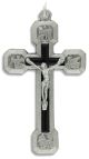  Large Stations of the Cross Crucifix - Black Inlay - Bikers Favorite  (Minimum quantity purchase is 1)