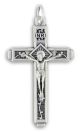 Fatima Vine Detail Crucifix - 1 1/2