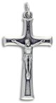 Tapered Textured Crucifix - 1 3/4