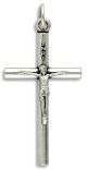 Simple Crucifix Pendant 1 1/4