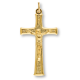 Tapered Textured Crucifix - 1 3/4