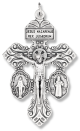 3-Way Pardon Crucifix (St. Benedict & Miraculous Medal) - 2-1/8