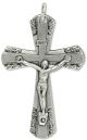 Rose Border Flared Crucifix – 1 5/8