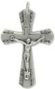 Rose Border Flared Crucifix – 1 1/4