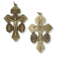 3-Way Pardon Crucifix (St Benedict & Miraculous Medal) - 2-1/8