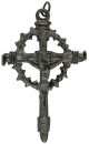 Crown of Thorns Crucifix Pendant – 2 1/4