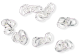 Heavy Duty Precut Rosary Chain 0.70 mm - Soldered Silver OX 4 link - 100 pcs *  (Minimum quantity purchase is 1)
