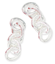   Heavy Duty Precut Rosary Chain - Soldered Silver OX 5 link - 100 pcs.  *   (Minimum quantity purchase is 1)