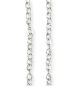  Continuous Rosary Chain - Silver OX 0.7mm Heavy Duty - 20 ft   (Minimum quantity purchase is 1)