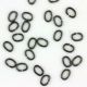 4x5 mm Jump Rings (0.8 mm thickness) - Gunmetal Finish, Oval, 250 pcs - Closeout Sale *  (Minimum quantity purchase is 2)