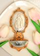 Miraculous Medal Holy Water Font (God Bless this House) - 6