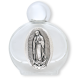 Our Lady of Guadalupe Glass Holy Water Bottle - 1.5 oz Travel Size, Made in Italy  *  (Minimum quantity purchase is 1)