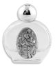 St Christopher Glass Holy Water Bottle - 1.5 oz Travel Size, Made in Italy  (Minimum quantity purchase is 1)