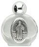 St Benedict Glass Holy Water Bottle - 1.5 oz Travel Size, Made in Italy *  (Minimum quantity purchase is 1)