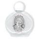 St Carlo Acutis Glass Holy Water Bottle - 1.5 oz Travel Size, Made in Italy * (Minimum quantity purchase is 1)