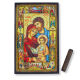 Holy Family Byzantine Icon - 5.75