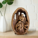 Carved Holy Family Statue – 11