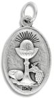 Sacred Heart / Communion Oval Medal - 1