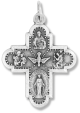 5-Way Cross Medal - 1 1/8