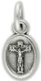 Our Lady of Perpetual Help & Crucifixion Medal - 1/2