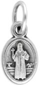 St Benedict Medal- Oxidized 1/2 inch *  (Minimum quantity purchase is 2)