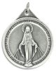  Large Round Miraculous Medal in Latin- 1 1/2 inch *   (Minimum quantity purchase is 2)