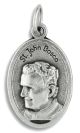  St John Bosco / Pray for Us - Die-Cast Italian Silver Plated 1