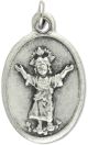  Divino Nino Medal - Italian Silver OX 1 inch (Minimum quantity purchase is 2)