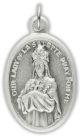   Our Lady of La Salette Medal - Italian Silver OX 1 inch (Minimum quantity purchase is 1)