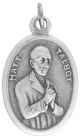  Venerable Matt Talbot / Patron of those struggling with Alcoholism - Italian Silver OX 1 inch *  (Minimum quantity purchase is 3)
