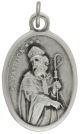  St Patrick  / PRAY FOR US - Italian Silver OX 1 inch   (Minimum quantity purchase is 2)