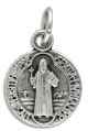Small St Benedict Round Medal - 1/2