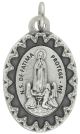 Our Lady of Fatima Medal with Scalloped Edge - 1