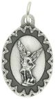 St Michael Medal with Scalloped Edge - 1