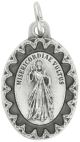 Misericordiae Vultus Divine Mercy Medal with Scalloped Edge - 1