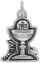  Communion Chalice Charm Medal  (Minimum quantity purchase is 1)