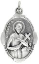  St Gerard / Pray for Us Medal - Unique Oval Shape - 1