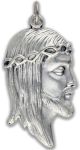 Profile of Christ with the Crown of Thorns - 1 9/16