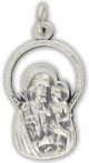St Joseph Silhouette Medal - 1 3/16