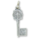 Miraculous Medal Key Shaped Medal - 1-1/8