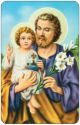 Saint Joseph and Jesus Holy Card